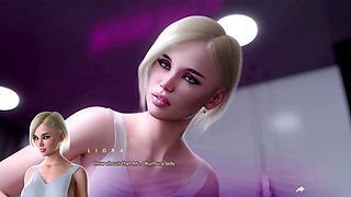 3 dimensional, 3d animation, teen tits