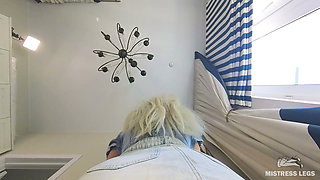 POV Face Sitting My Big Pink-panty Ass Jumping on Your Face