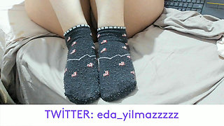 Foot- Foot Fetish- Turkish Foot- Turkish Foot Fetish- Socks- Short Socks- Turkish Porn- Turkish MILF- Turkish Owner