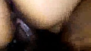 Cuckold White lady creaming while sucking Black Cock hh