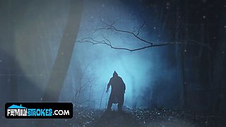 Blonde stepmother Aaliyah Love gets owned and fucked in creepy sex files sequence