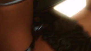 Hot Flight Scene-4_hot MILF Flight Attendant Wakes up Pilot for Rough Sex Mid-flight