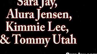 Rough Sara Jay and Kimmie Lee - 69 video - Sara Jay