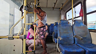 DUDE GETS ON PUBLIC TRANSPORT I SCREWED UP FOR EVERYONE TO SEE AND LEFT