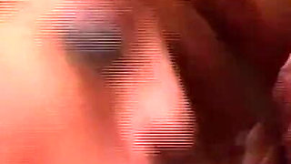 Big ass in fishnet skank in a close-up ass fuck video