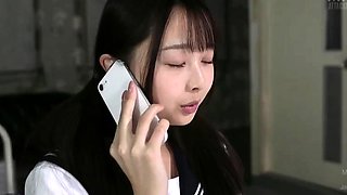 Bitch gives wam blowjob and handjob in pov scene