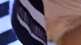 Totally Stranger Huge Cumshot Inside My Panties in a Bus