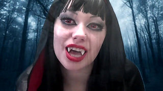 Vampire Mistress will byte you and transform you to her slave