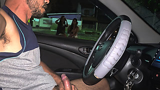 Information on the Street for Two Hot Girls Who Were at the Bus Stop!