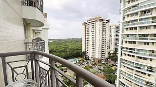 I Fucked Her Throat On A Balcony With Good View Couple