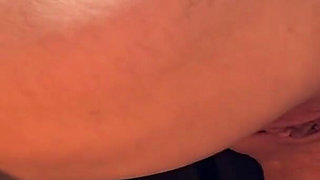 Secretary in Boss's Office: Close up Anal Creampie Full - POV & Tight Ass
