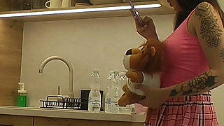 All Natural Big Tits Big Ass Hot Sexy Cute Beauty Giulia Is Here for a Panties and Short Skirt Miniskirts Try on Haul