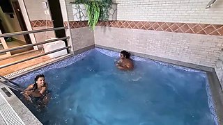 Thamy Leviemont crushes skinny poor slave girl's knees in extreme BBW Latina trampling
