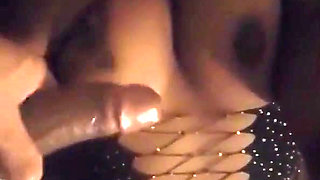 Moment when she asks for all the milk from her eater friend