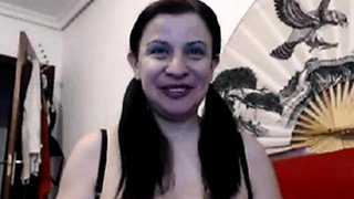Sexy Italian BBW on Webcam