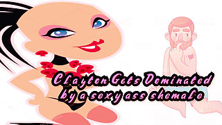AUDIO ONLY - Clayton gets dominated by a sexy ass shemale