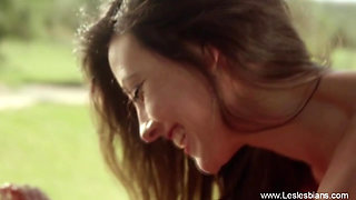 Rebekah and Tereza Hot Lesbian