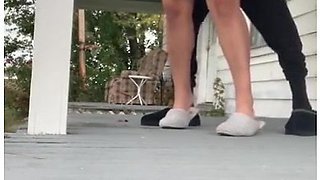 Neighbors Came Home Early And Almost Caught Fat Booty Wife Having Affair With Bbc