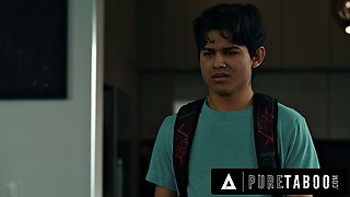 PURE TABOO Devastated Boy Discovers Girlfriend Lana Smallss Affair With His Bossy Stepdad