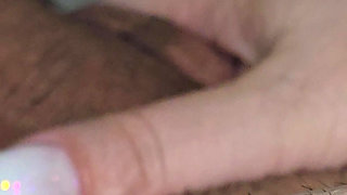 For three days unknown beautiful neighbor helping Ukrainian refugee by handjob his dick
