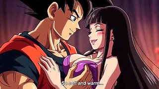 Goku Balls Deep in Pregnant Wife's Ass - First Time Anal