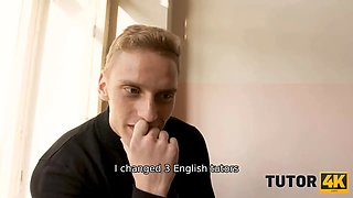 Tutor4k. instead of learning english, guy entices his educator