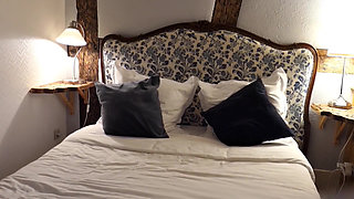 Amateur Blonde Mature Wife Enjoys Sex in Lingerie