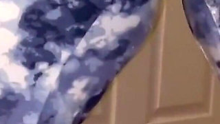 Desperate for Pee Pissing My Pants Dripping Down to My Feet