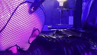 Rubber Fucked by Ava Fetishart While Fucking and Blowing Perv