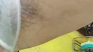 Wet Woman Transparent Leggings Wet Tights Visible Hair From Pantyhose Fetish Ginnagg