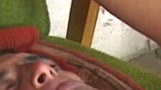 Blonde Slut Swallows BBC Cum and Gets Doggy Fucked!