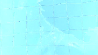 White Nails + Pool = Video for You Lol