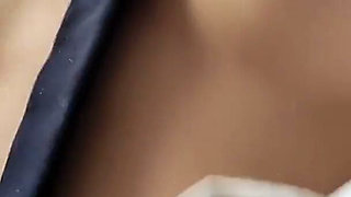 Student Desperately Riding to Reach Orgasm