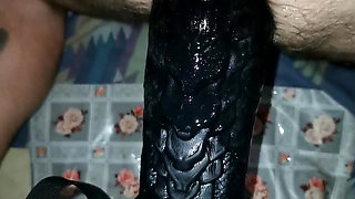 Mr. Hankey's Dragondildo XL and Fuck!Yeah Sexmachine full Insertion