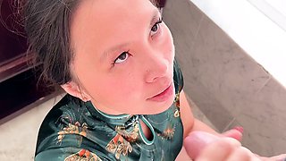 Teasing edged handjob blowjob cumshot compilation pov part 2