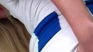 Blonde MILF Slut Ava Martin in Hardcore Threesome Gets Spitroasted