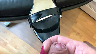 Fetish Nails and High Heels Masturbation