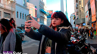 Inka Sex - Petite Argentinian with Perfect Ass Gets Fucked by Her Boyfriend's Best Friend.