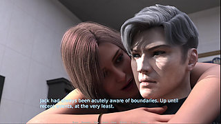 Awam Sophia in Another Life - Stepson Jack's Threesome in the Time Machine and Fucking His Hot Professor in Her Office