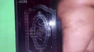 When My Stepmom Shower in My Toilet Without Lock Door, I See Her Big Ass & Huge Tits Naked Body Then I Fuck Her After Shower