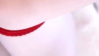 Ms20-a Girl Wearing White Stockings Was Brought to Orgasm by a Vibrator and Had Her Feet Tickled