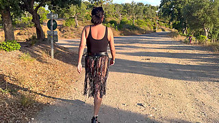 Turkish Girl Lost In The Forest