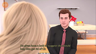 A Perfect Marriage #8 Chris and Anne chat while in bed.