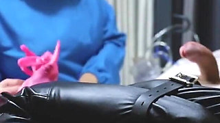 Sadistic Nurses Sounding Tied Up Patient