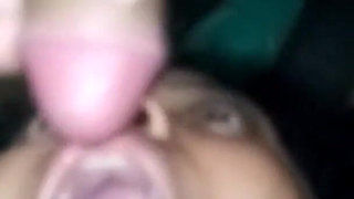 Extreme Bulge Deepthroat of My Love Until She Drinks Milk