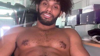 Office Stroke: Man in Suit Masturbation