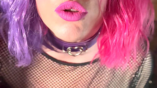 Your Smoking Queen, Tina Snua, Smoking A Cork Cigarette In Satin Gloves & Jewellery - Smoke Rings OMI OME Drifting Snap inhales