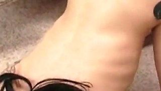 Young Brunette Enjoys Intense Facesitting and Fingering