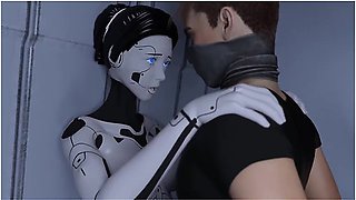 Cyborg Sexy Se Fait Penetre Pour La Premiere Fois Par Un Humain. (projekt Passion)