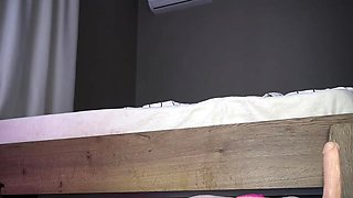 Cute blonde teen Lindsey solo toying pussy and ass